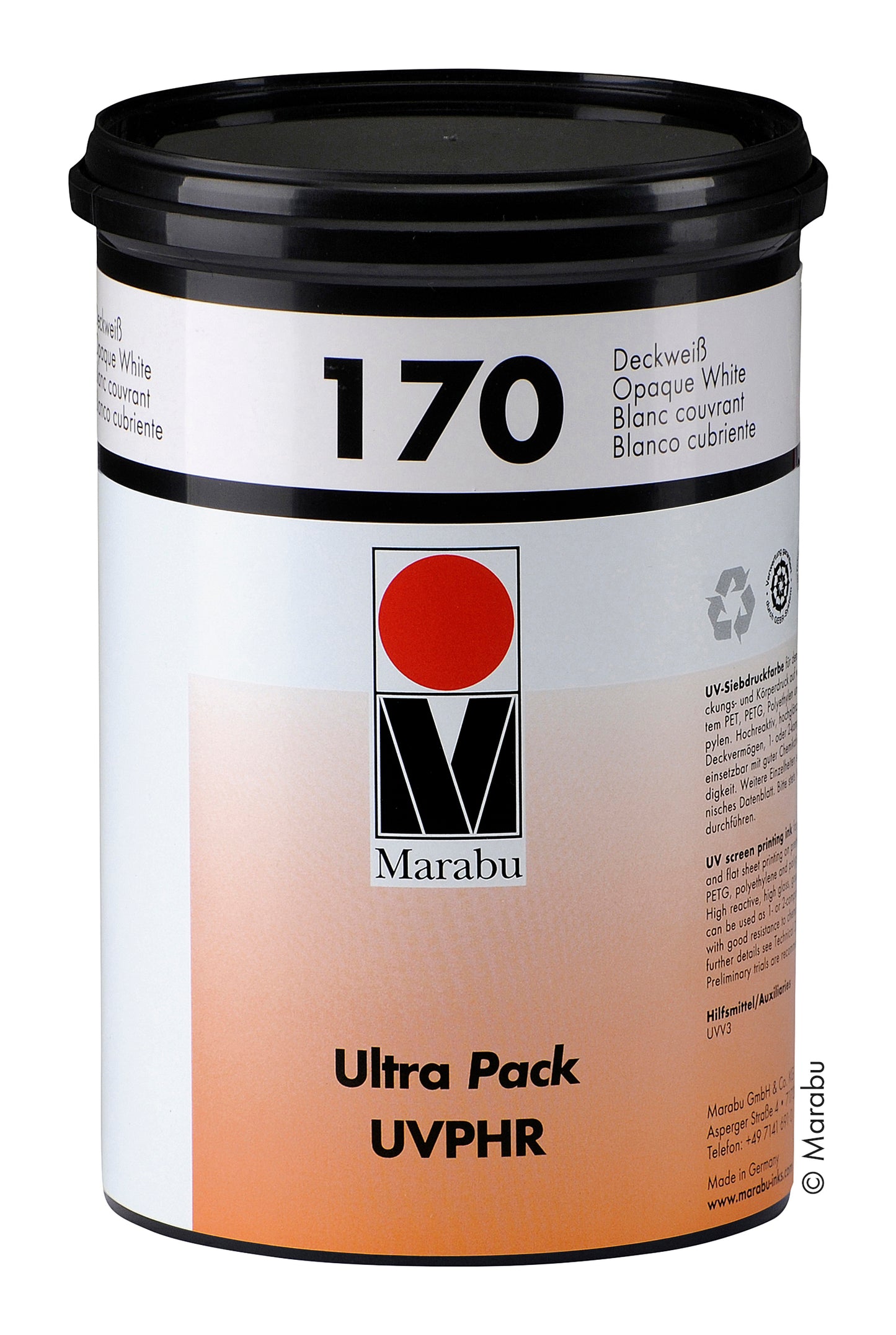 Marabu Ultrapack UVPHR - 960 Blue Green - 1 Kg
