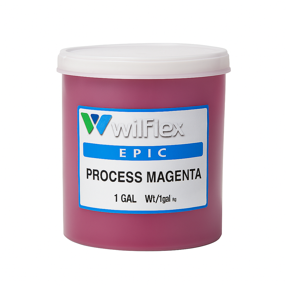 Wilflex Epic Process Magenta Plastisol Inks - Dažai