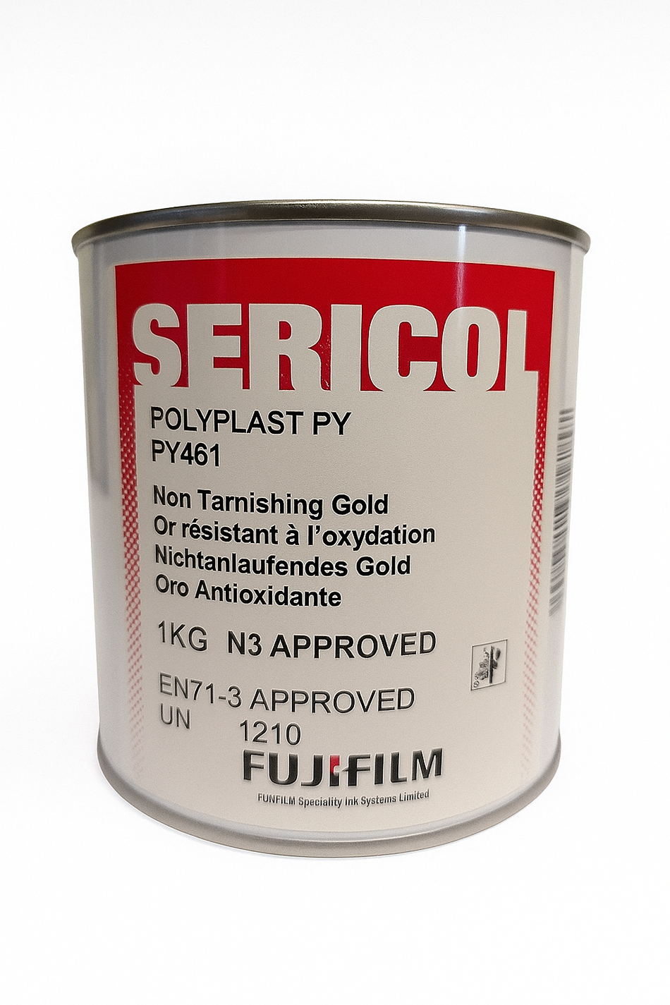 Sericol Polyplast Gold PY461 - Dažai, 1,0 Kg