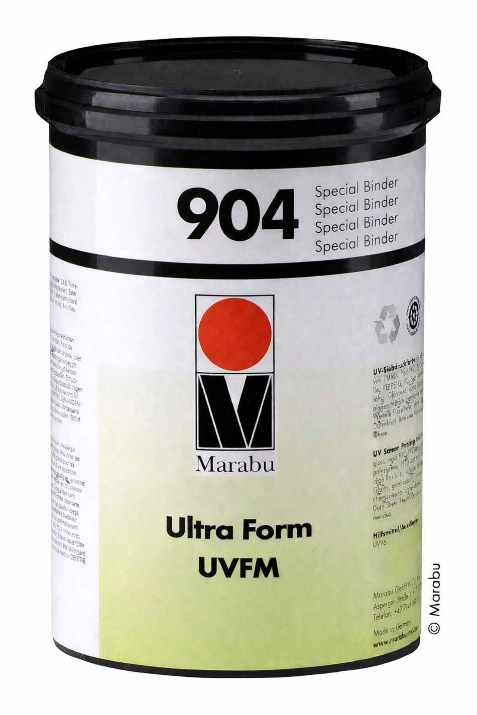Marabu Ultraform Special Binder UVFM 904 - Rišiklis 1,0 Kg