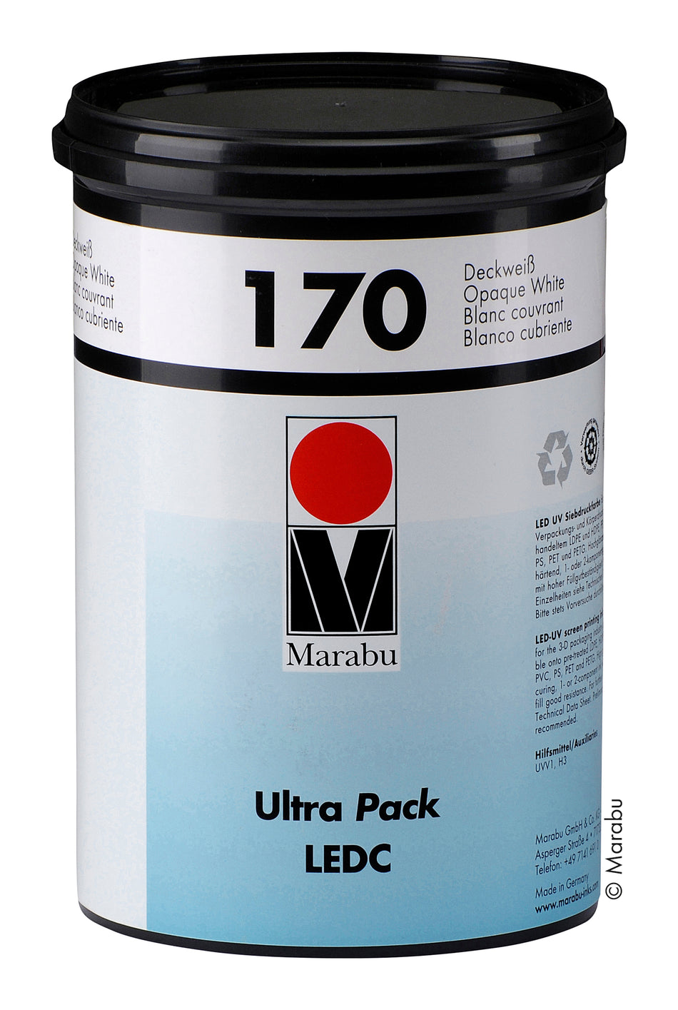 Marabu Ultra Pack LEDC - Dažai, 1,0 Kg