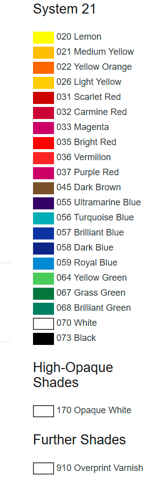 Marabu Marapol - PY 021 - Dažai, 1,0 Kg