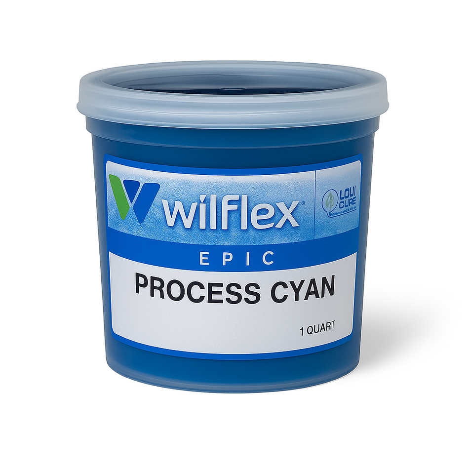 Wilflex Epic Process Cyan Plastisol Inks - Dažai