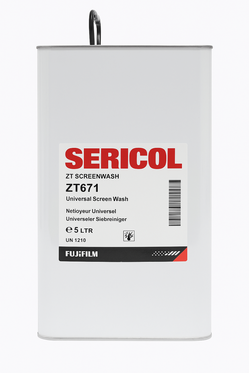 Sericol Screenvash ZT671 - Ploviklis, 5,0 L