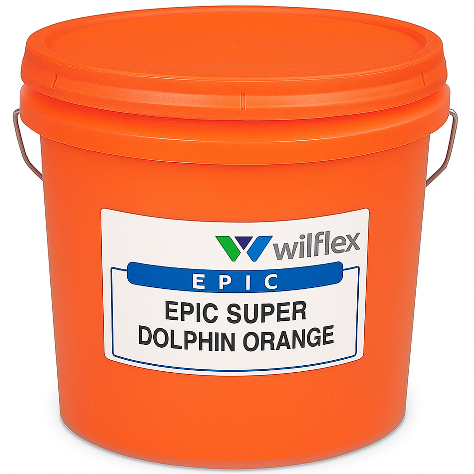 Wilflex Epic Super Dolphin Orange Plastisol Inks - Dažai