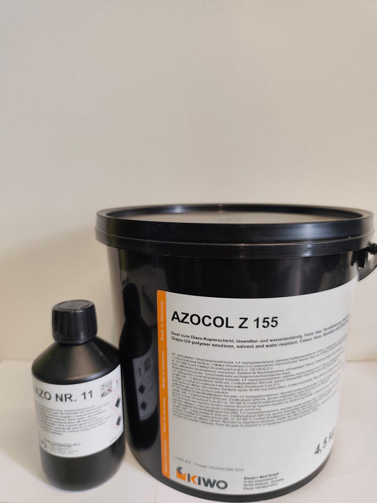 Kiwo Azocol Z-155 Emulsion - 4,5 Kg + Diazo Nr. 1 - 0,018 Kg